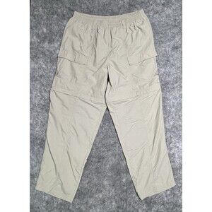 Columbia PFG Convertible Nylon Cargo Pants Men’s L Outdoor Tan Hiking Outdoor